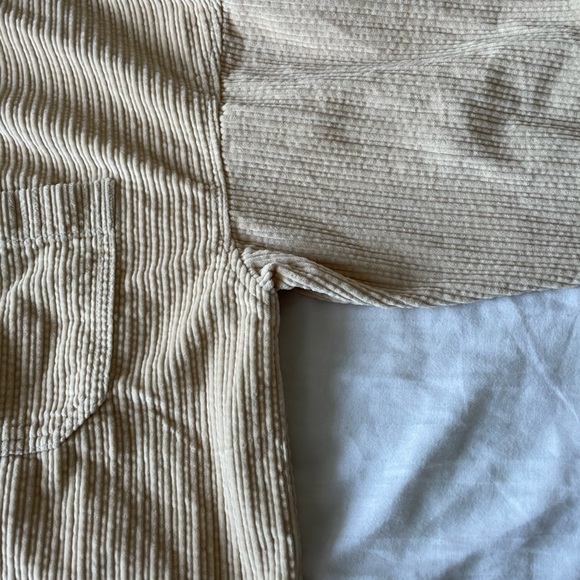 American Eagle Corduroy Cropped Shirt Jacket - Picture 9 of 12